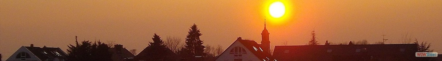 Sonnenuntergang ber Altnauheim
