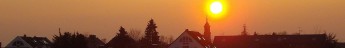 Sonnenuntergang ber Altnauheim